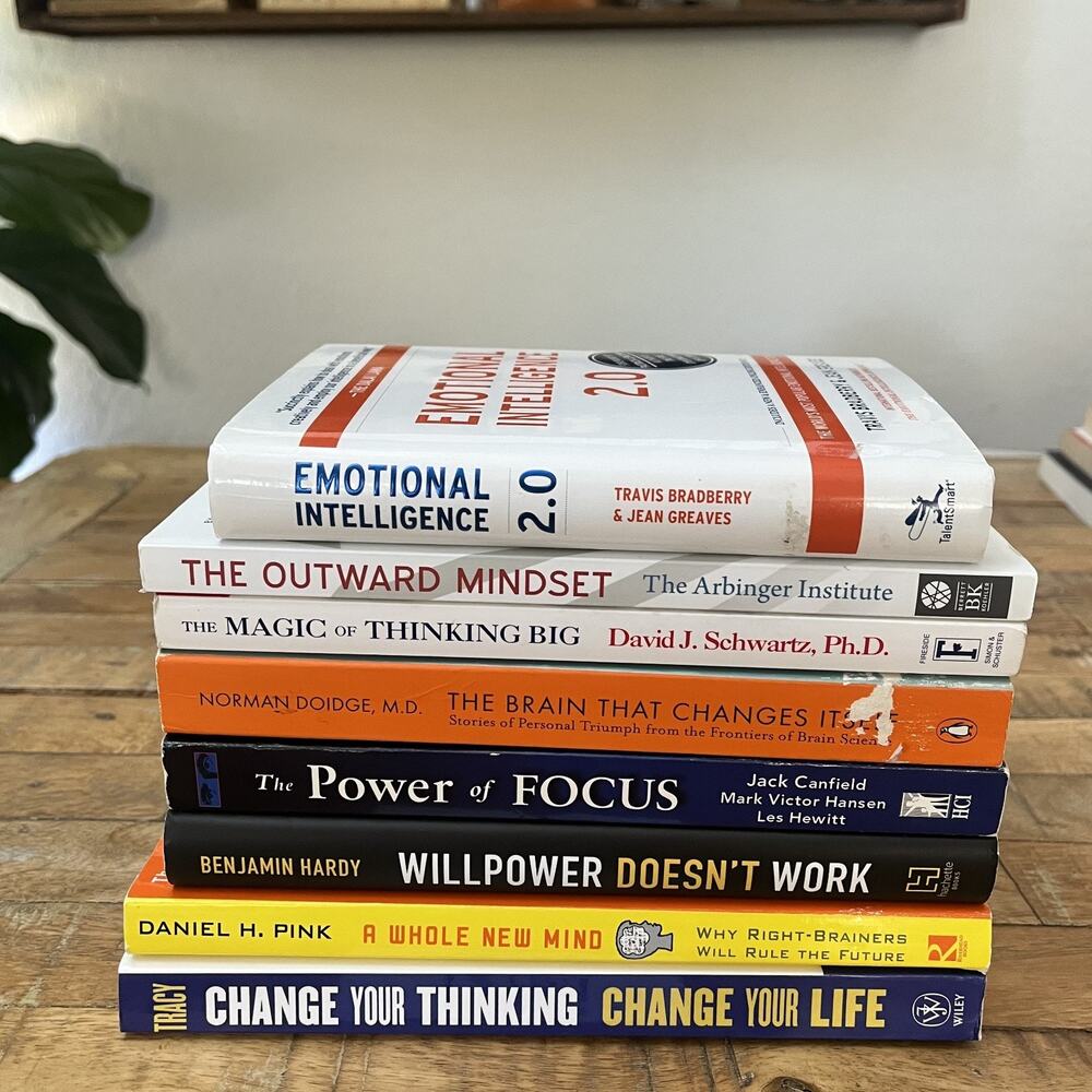 Self Help Business Psychology Mixed Book Lot of 8 - Picture 15 of 16